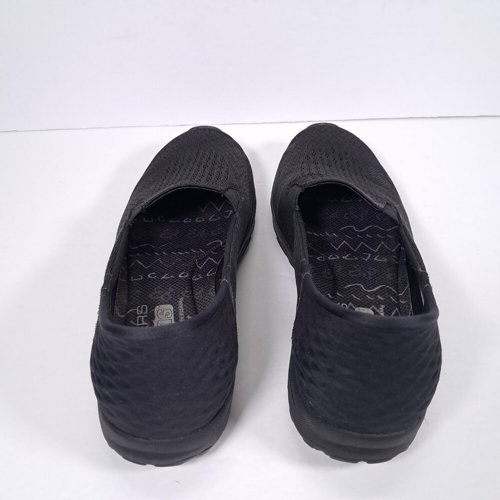Skechers Slip Ins Shoes Women 9.5 Black Reggae Fest 2.0 Sneakers 158698 - Picture 8 of 14